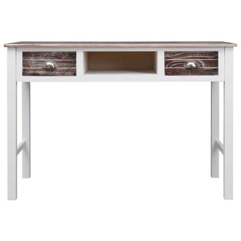 Writing Desk Brown 110x45x76 cm Wood-284154