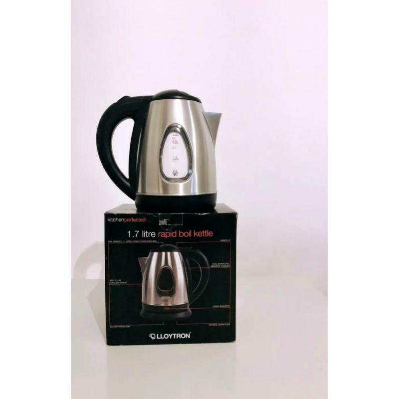 Lloytron E1501SS Cordless Kettle