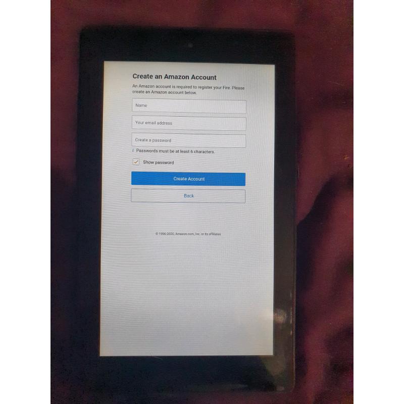 Amazon tablet