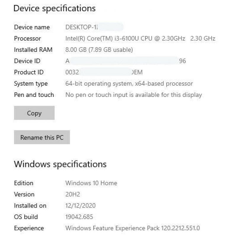 HP 15-ay052nr laptop - excellent condition