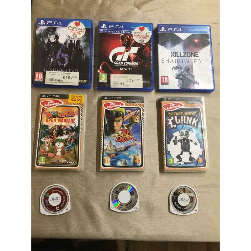 Just Dance 2014(PS4) & PSP Games