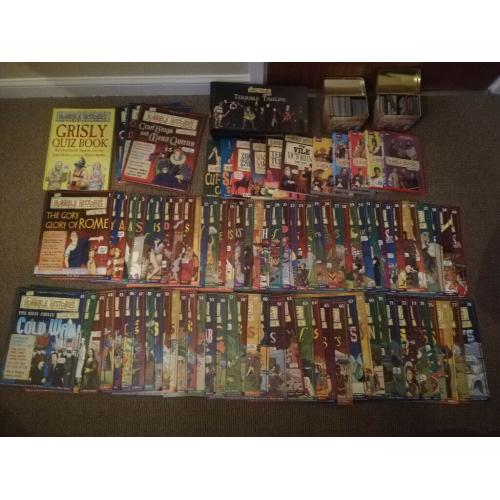 Horrible Histories Collection: Comics, DVDs, Books, Posters, Quiz Cards and Timelines - the lot!