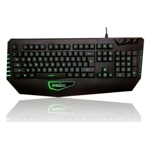 Perixx PX-1800, Backlit Gaming Keyboard - Multi-Color Backlit Feature