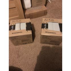 Light grey metro tiles 2 boxes