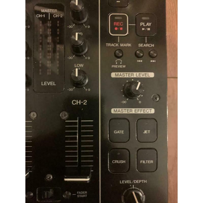 Pioneer DJM 350 DJM-350 DJM350 2 channel professional DJ mixer Usb compatible record your mixes