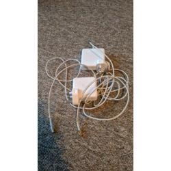 Original Macbook Mag Safe 2 Power Adapter Charger A1425 A1502 A1465 Pro Air 13, 15 inch charger