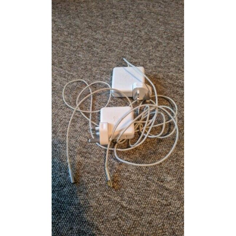 Original Macbook Mag Safe 2 Power Adapter Charger A1425 A1502 A1465 Pro Air 13, 15 inch charger