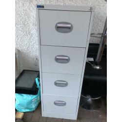 Four drawer filing cabinet