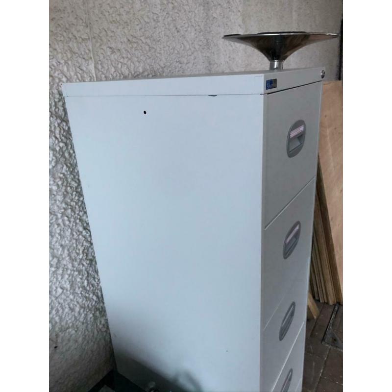 Four drawer filing cabinet