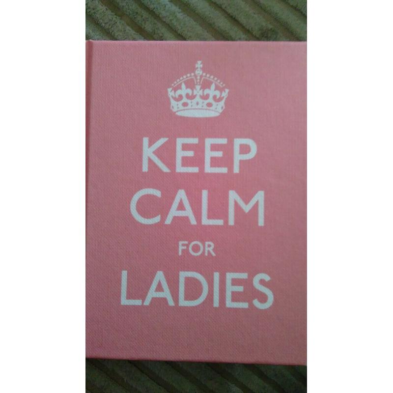 new KEEP CALM FOR LADIES