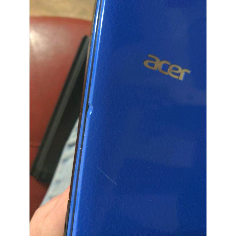 Acer blue Laptop