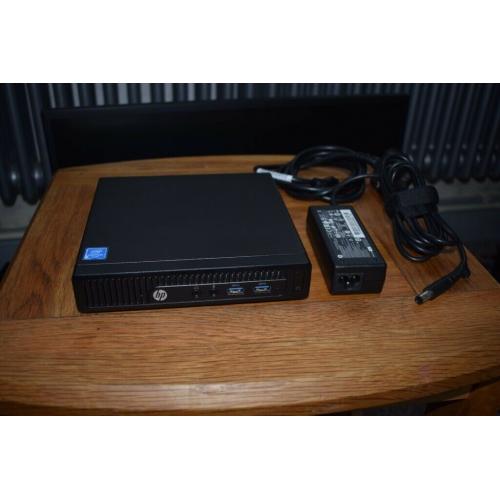 HP Prodesk 260 G2 DM Mini PC Intel Pentium 2.1GHz 8GB RAM 120 SSD
