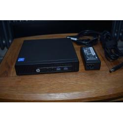 HP Prodesk 260 G2 DM Mini PC Intel Pentium 2.1GHz 8GB RAM 120 SSD