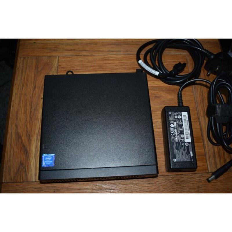 HP Prodesk 260 G2 DM Mini PC Intel Pentium 2.1GHz 8GB RAM 120 SSD