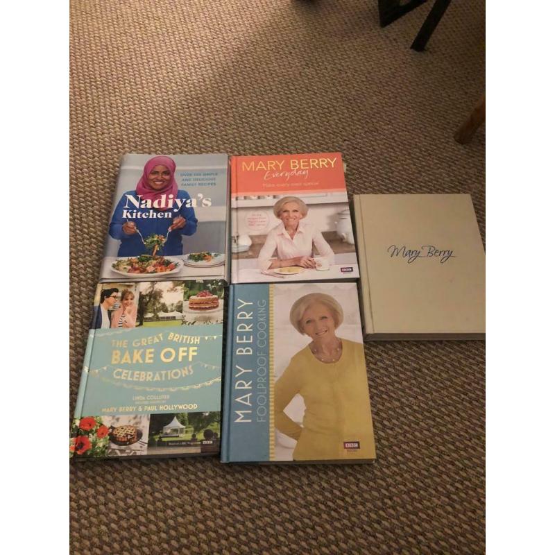 Mary Berry/Nadiya cookbooks