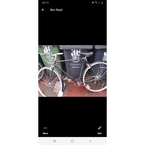 Mans pushbike