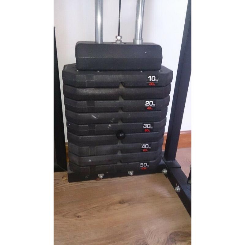 York fitness multi gym, mint condition, 75th anniversary (100kg)