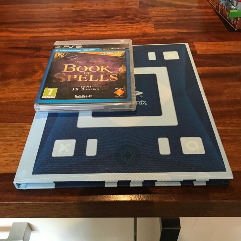 Book of Spells from J.K. Rowling game and book for the PS3