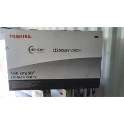 TV 58INCH BRAND NEW SMART 4K ULTRA HD HDR