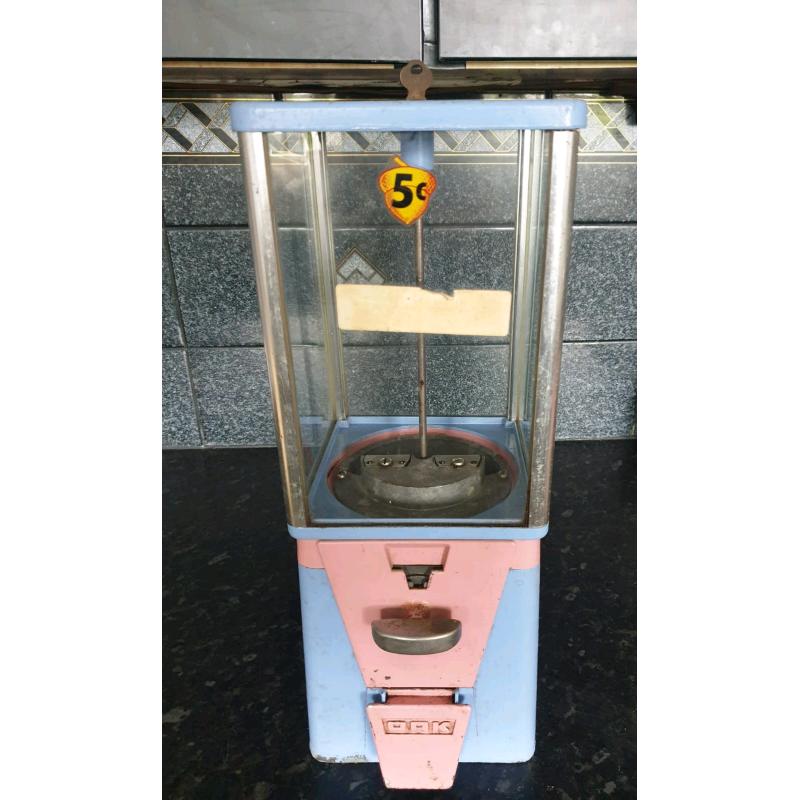 Vintage gumball machine