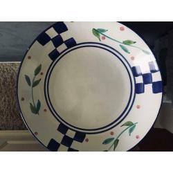 Large ceramic plate