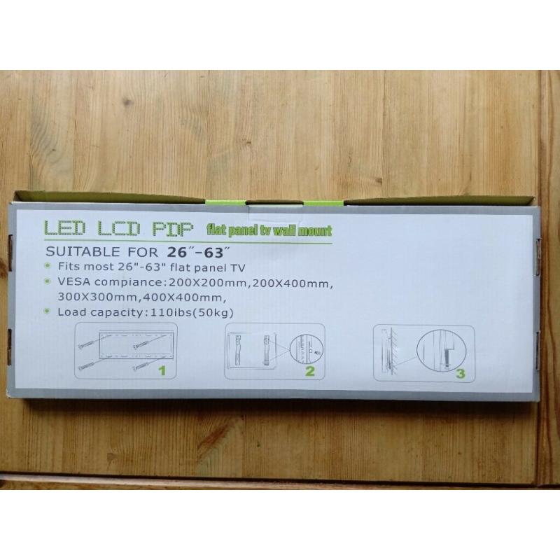 BRAND NEW IN BOX TV WALL BRACKET