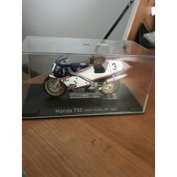 Model motorcycle Joey Dunlop