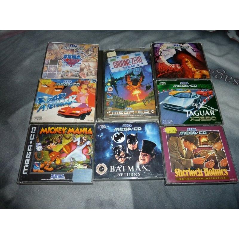 SEGA MEGA-CD - I am looking to buy any retro gaming consoles, accessories & games.
