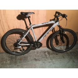 Felt hardtail mountain bike.