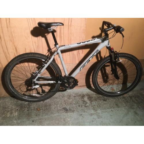 Felt hardtail mountain bike.