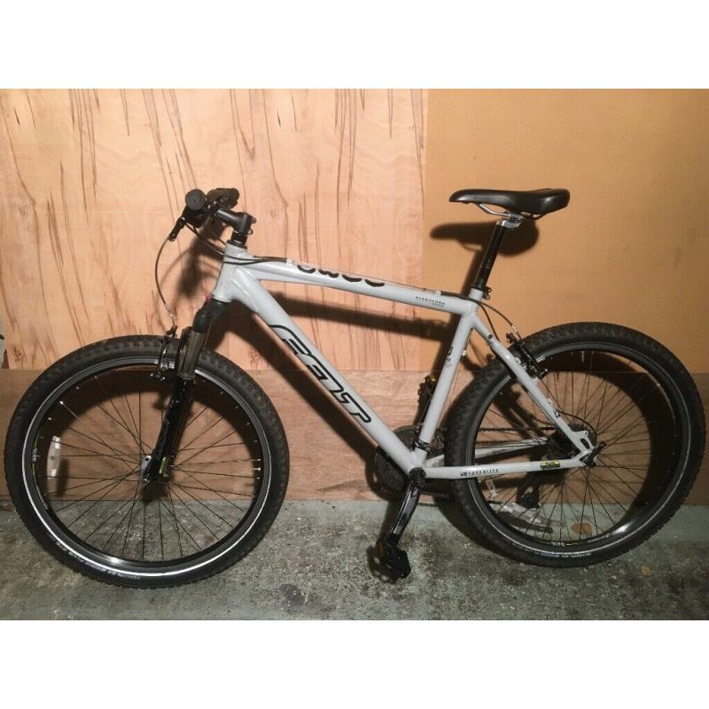Felt hardtail mountain bike.