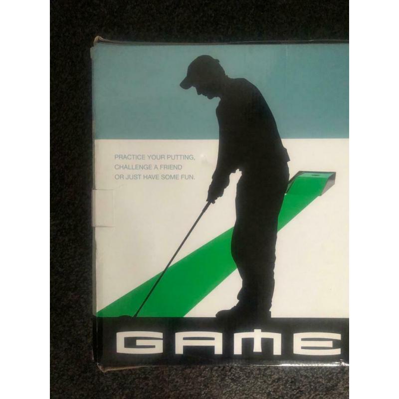 New boxed Golf putting practice