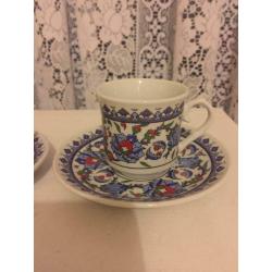 Turkish teacup twin set
