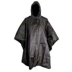 Black army poncho
