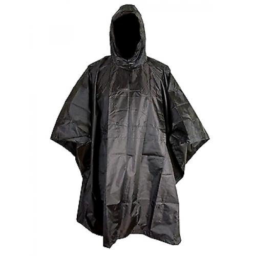 Black army poncho