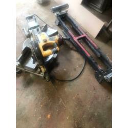 Dewalt chop saw & stand