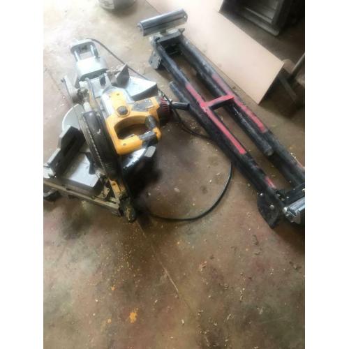 Dewalt chop saw & stand