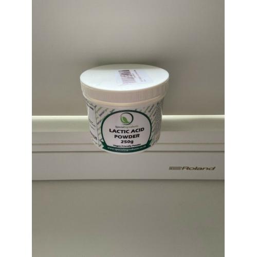 Lactic Acid Powder (250g) Vegan Friendly for Cooking/ Baking