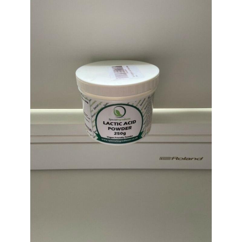 Lactic Acid Powder (250g) Vegan Friendly for Cooking/ Baking