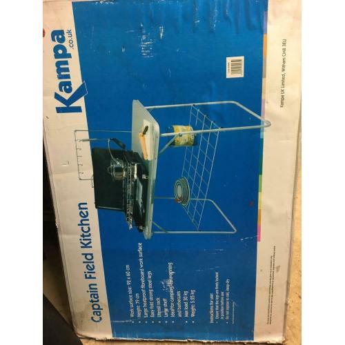 Camping kitchen table