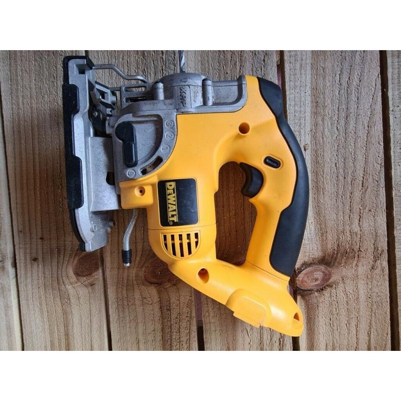 **SOLD** DeWalt 18v Jigsaw with. 3 batteries and a charging unit