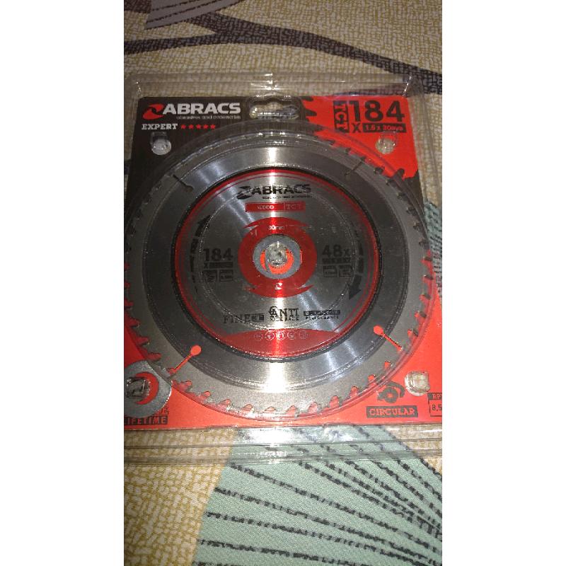 ABRACS TCT18448 CIRCULAR SAW BLADE 184MM X 30MM X 48T