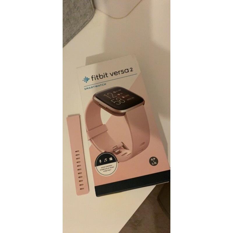 Pink Fitbit versa 2 - new