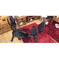 Recumbent exercise bike