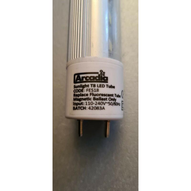 Arcadia Sunlight T8 LED Aquarium Light Tube (FES18) - Used