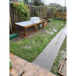 Chicken Coop run 8ft 5 hens