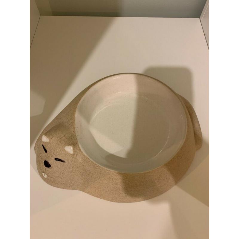 Gorgeous Mason Cash Ceramic Cat Bowl set