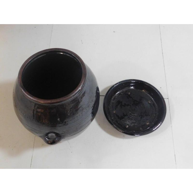 KOREAN TRADITIONAL KIMCHI PICKLING JAR JUNG EARTHENWARE