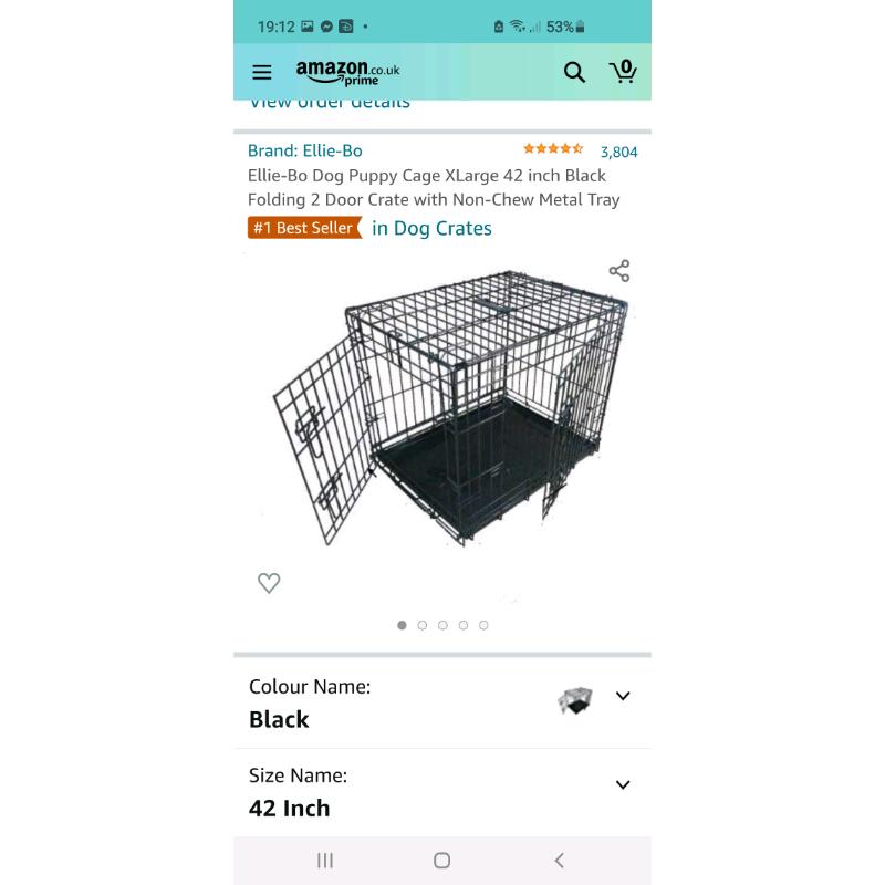 XL Dog Cage