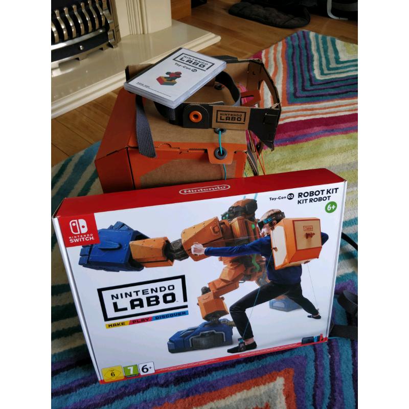 Nintendo switch labo Robot kit
